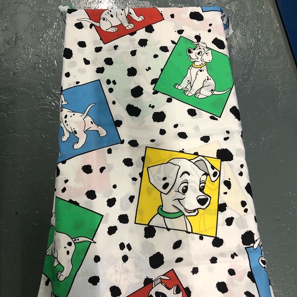 4 Piece Vintage Disney Dalmatians Bedding Set - Picture 5 of 9